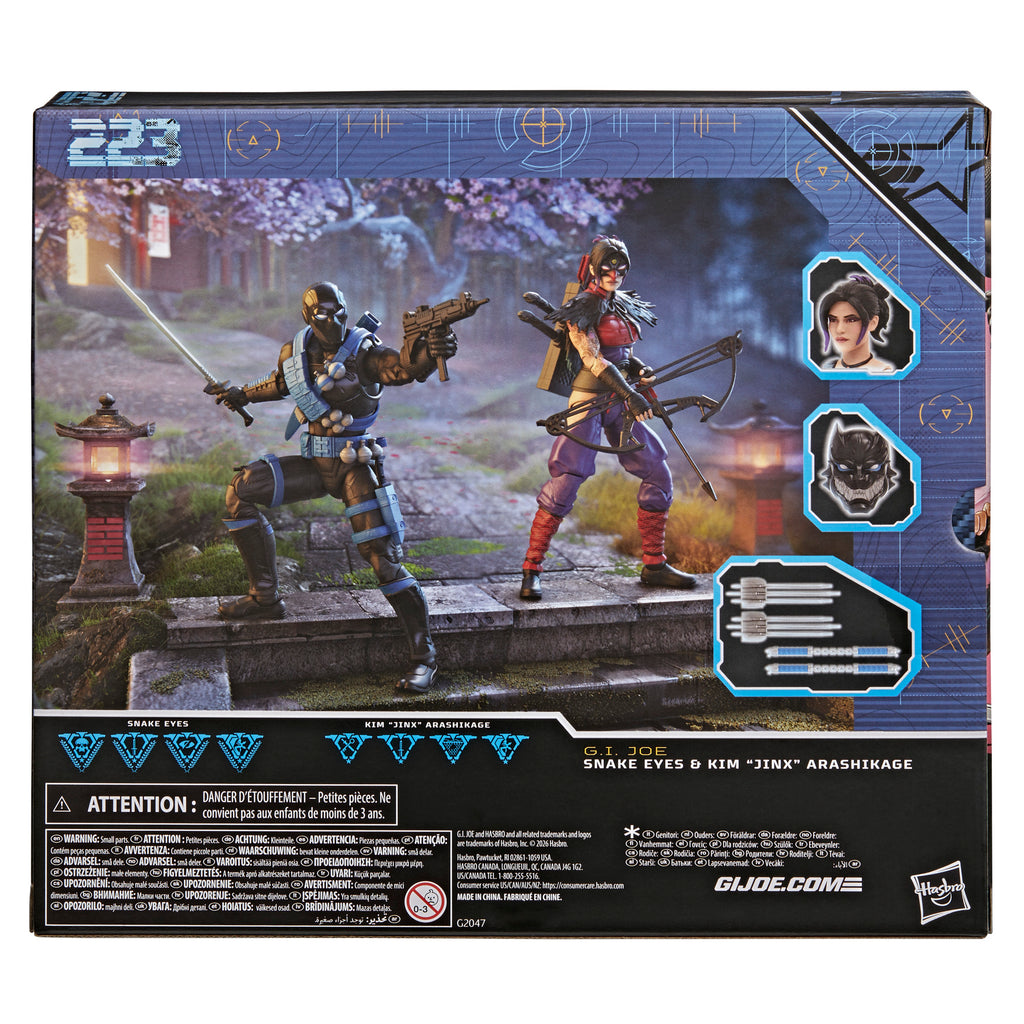 G.I. Joe Classified Series #223, Ninja Force Snake Eyes & Kim "Jinx" Arashikage