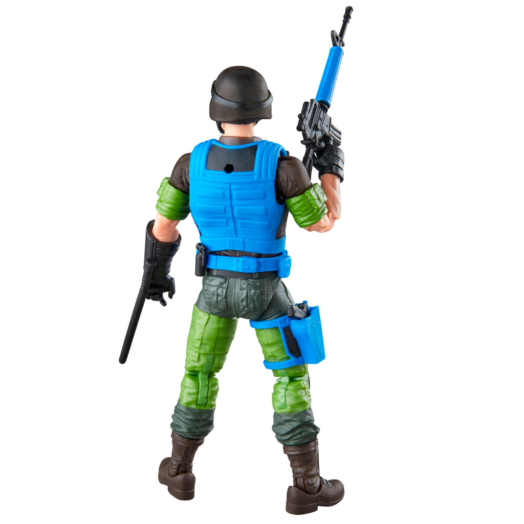 G.I. Joe Classified Series #220 Mad Marauders Junkyard detail with swappable heads