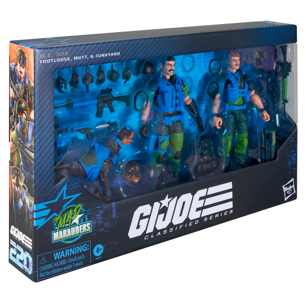 G.I. Joe Classified Series #220 Mad Marauders left side view