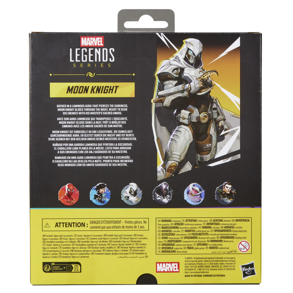 Marvel Legends Series Marvel Rivals Moon Knight Action Figure
