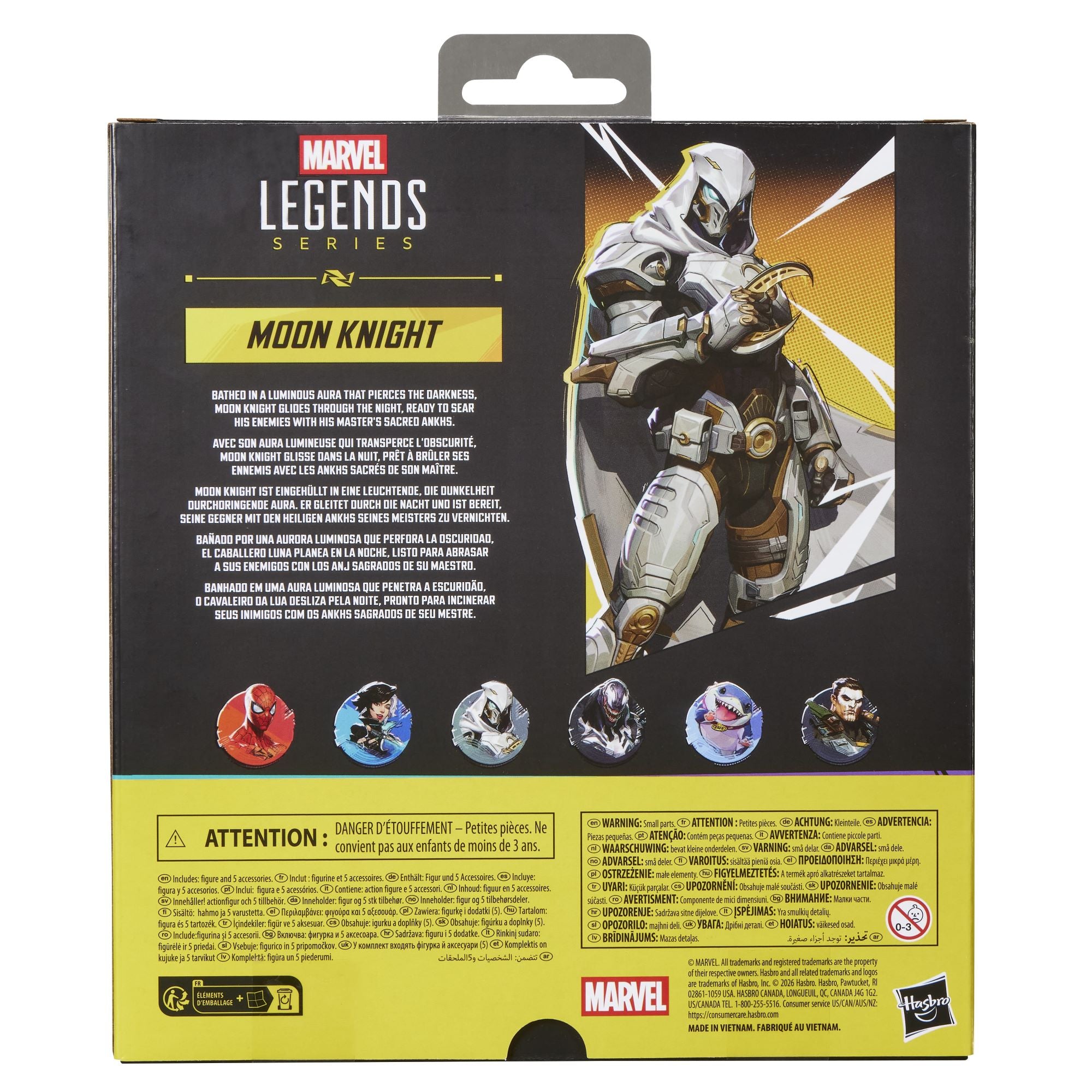 Marvel Legends Series Marvel Rivals Moon Knight Action Figure