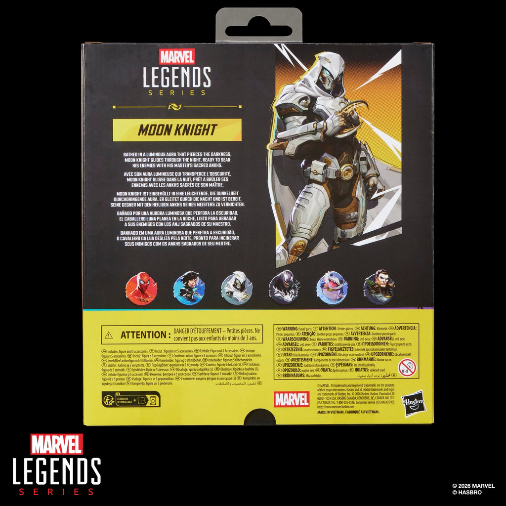 Marvel Legends Series Marvel Rivals Moon Knight Action Figure