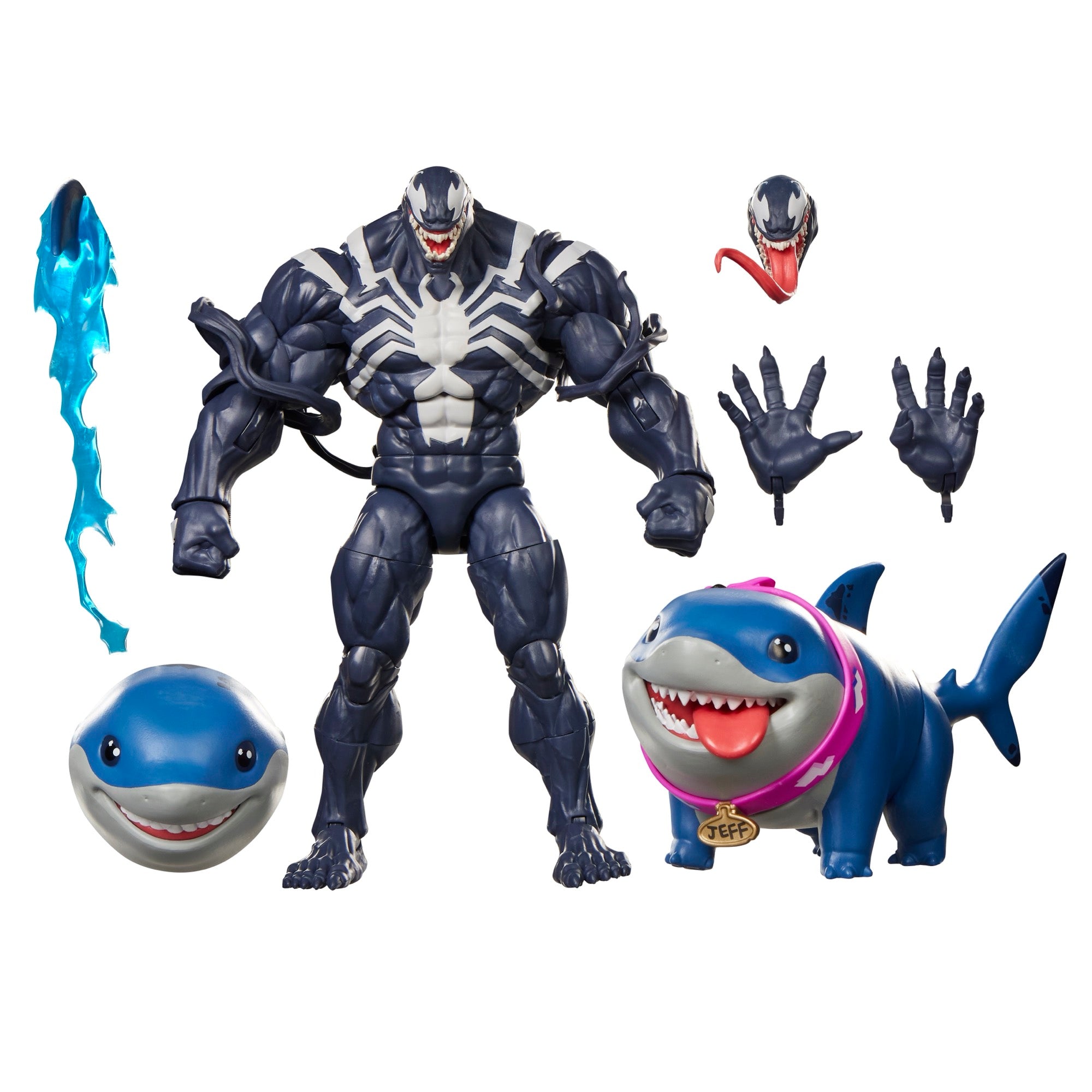 Marvel Legends Series Marvel Rivals Venom & Jeff the Land Shark