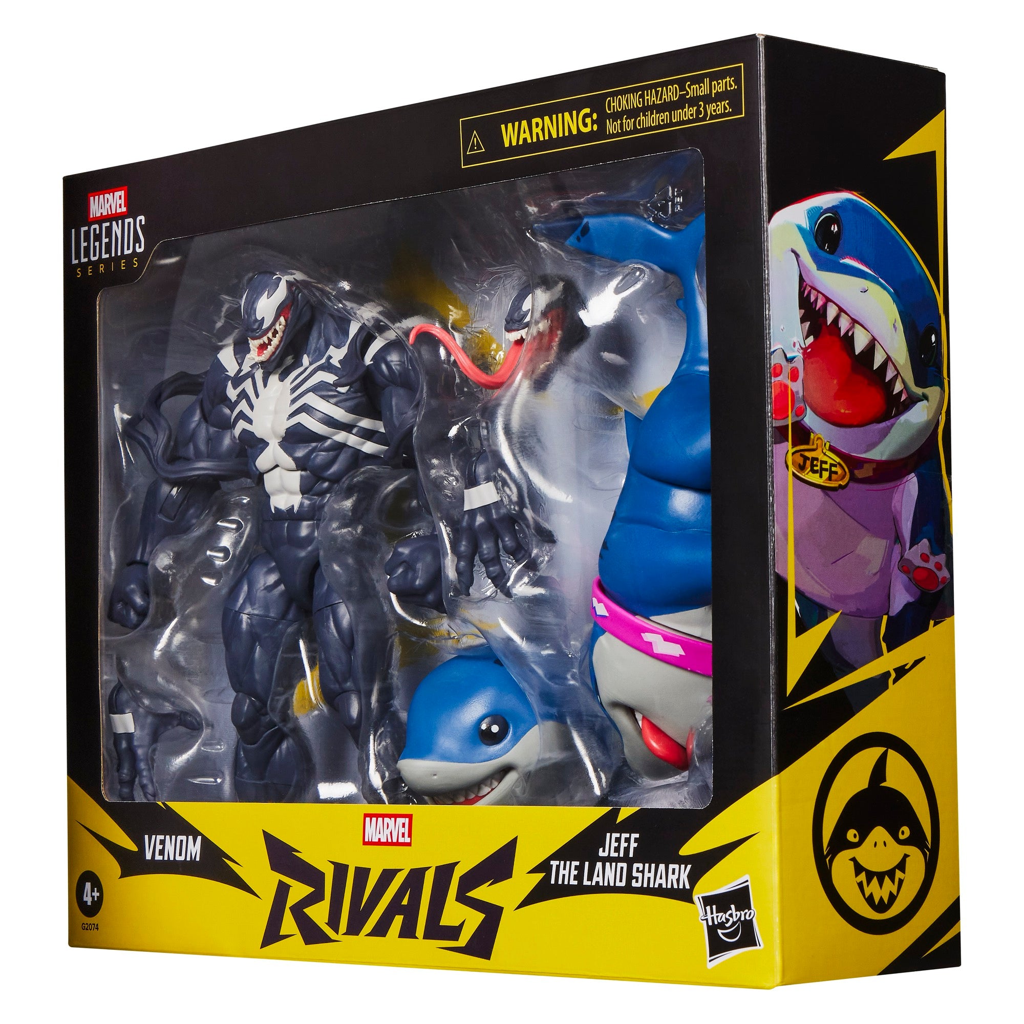 Marvel Legends Series Marvel Rivals Venom & Jeff the Land Shark