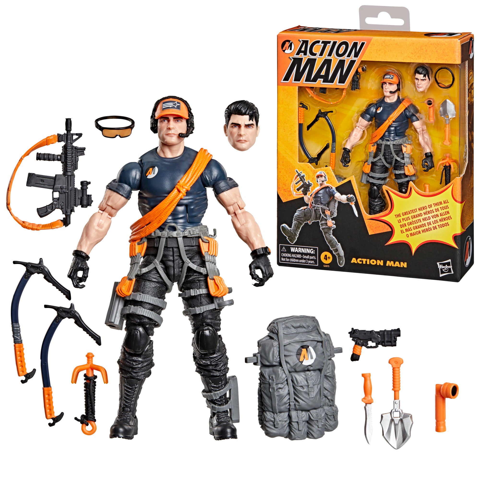 G.I. Joe Classified Series Action Man — Collectible 6-Inch Action Figure with 12 Accessories