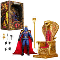 G.I. Joe Classified Series #221, Cobra Commander in dress uniform & throne, Collectible 6 Inch Action Figure Set with 9 Accessories