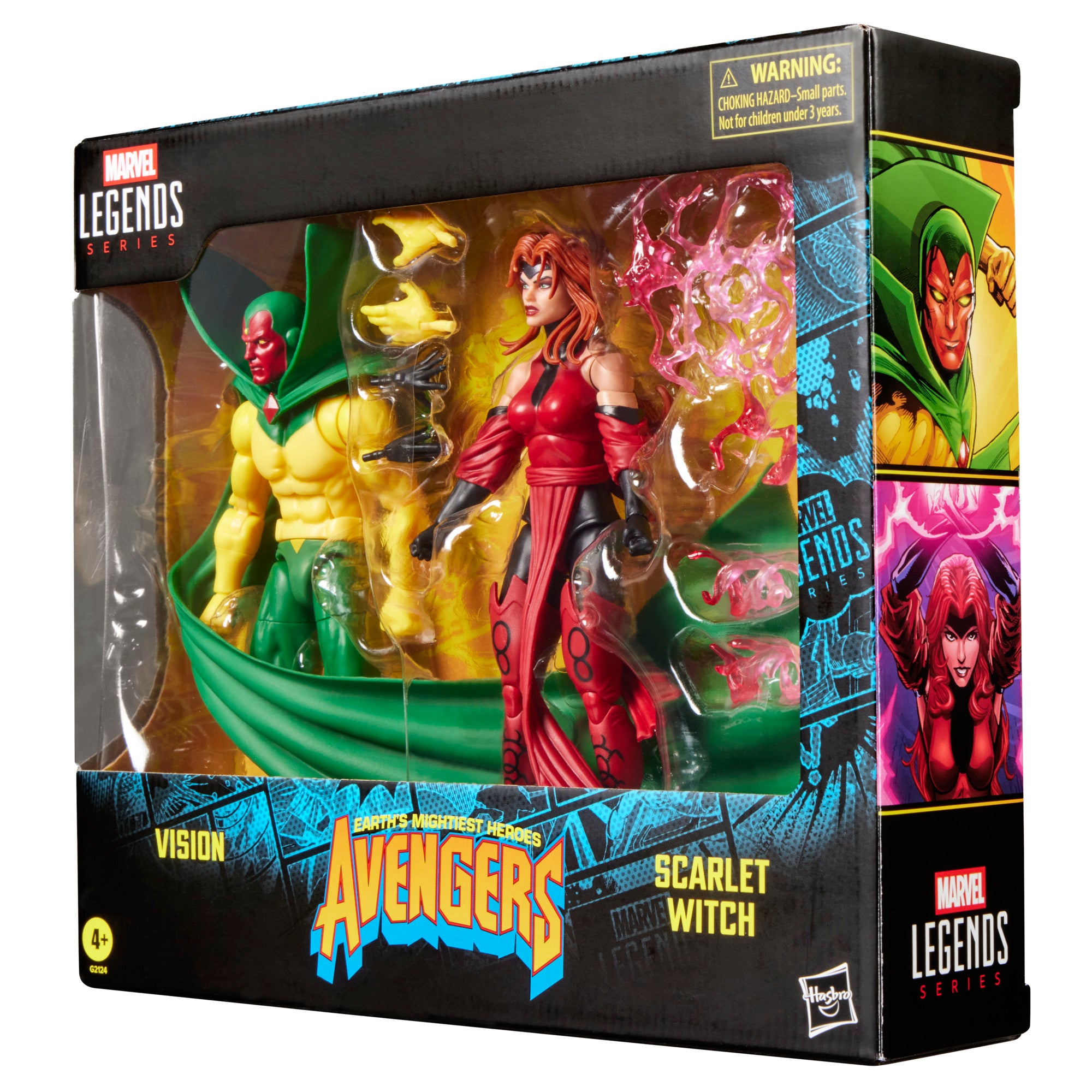 Marvel Legends Series Vision & Scarlet Witch | Avengers: The Crossing 6-Inch Action Figures 2-Pack