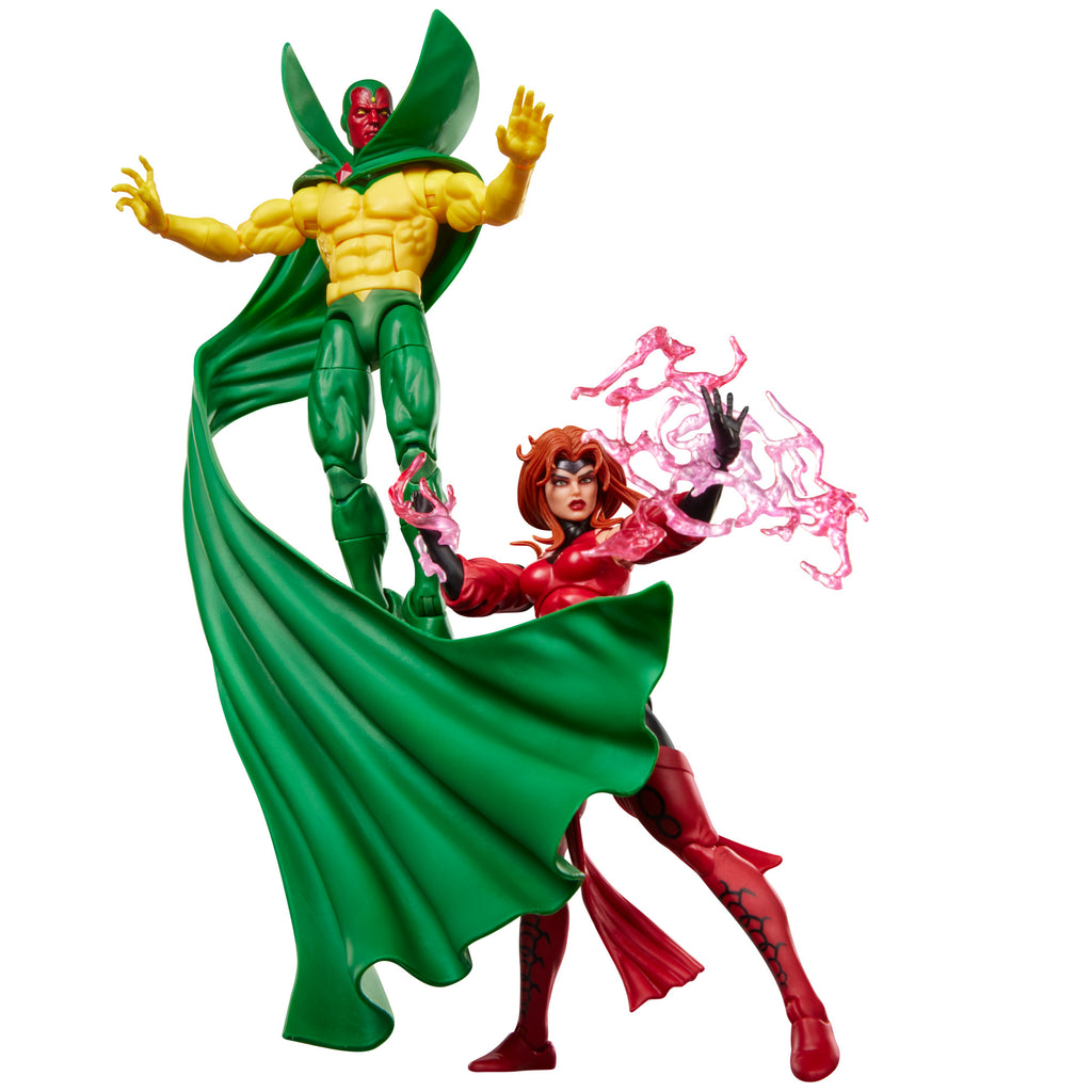 Marvel Legends Series Vision & Scarlet Witch | Avengers: The Crossing 6-Inch Action Figures 2-Pack