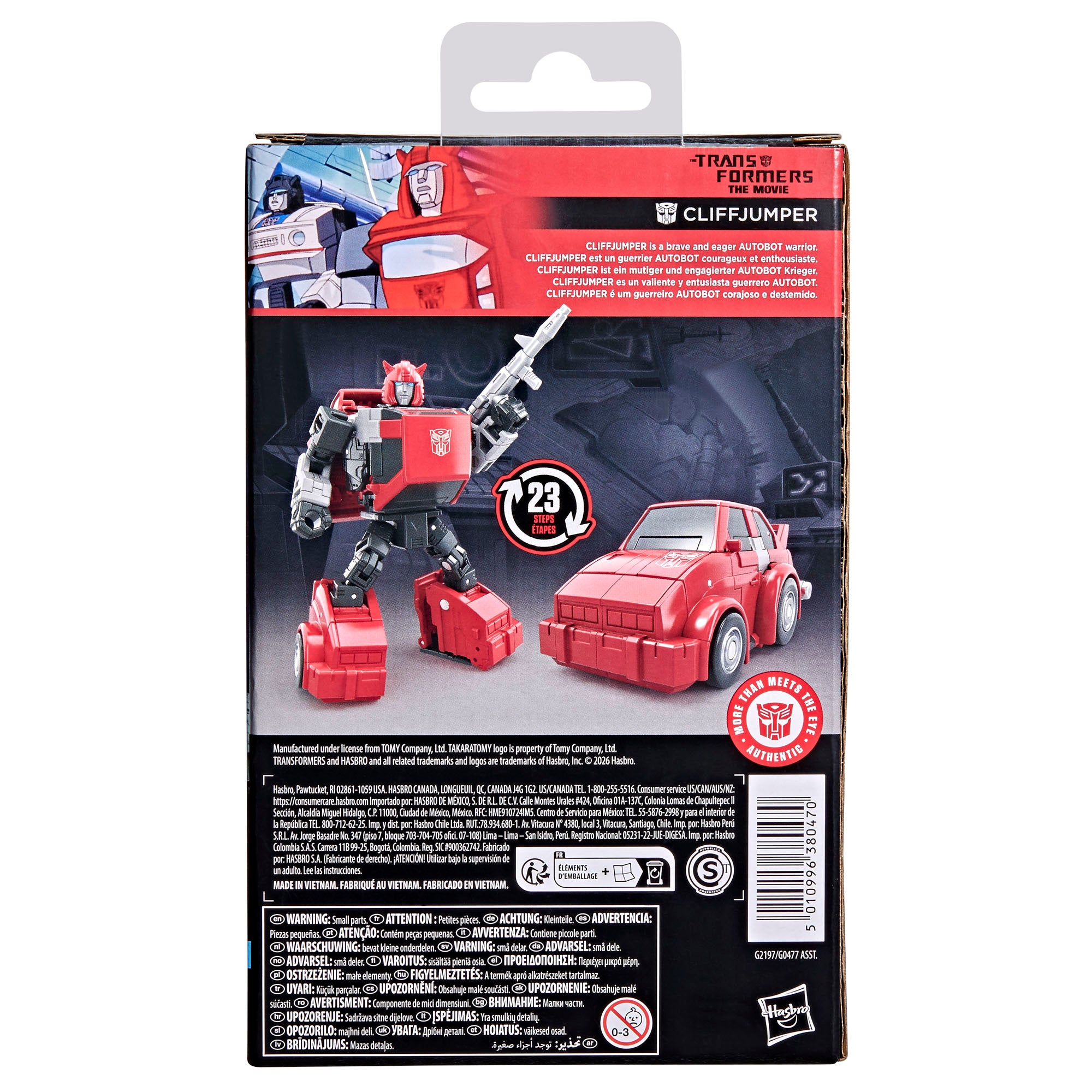 Transformers Studio Series The Transformers: The Movie Deluxe Class Cliffjumper