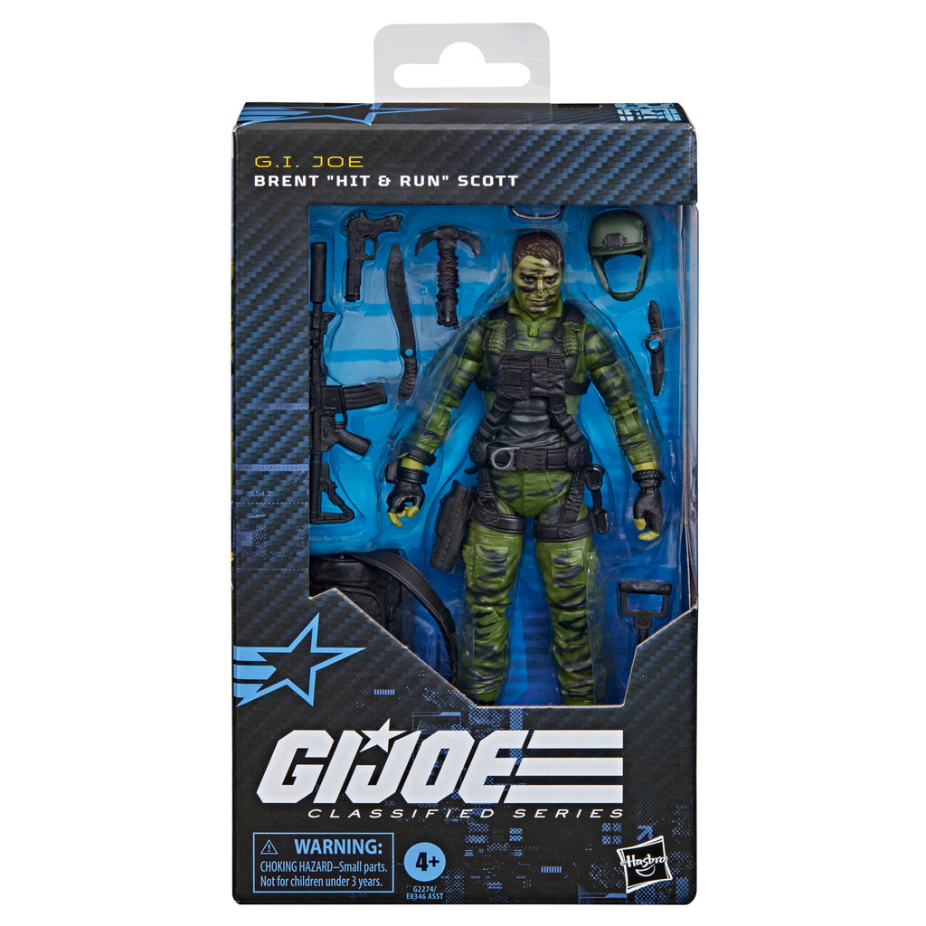 G.I. Joe Classified Series #188, Brent “Hit & Run” Scott