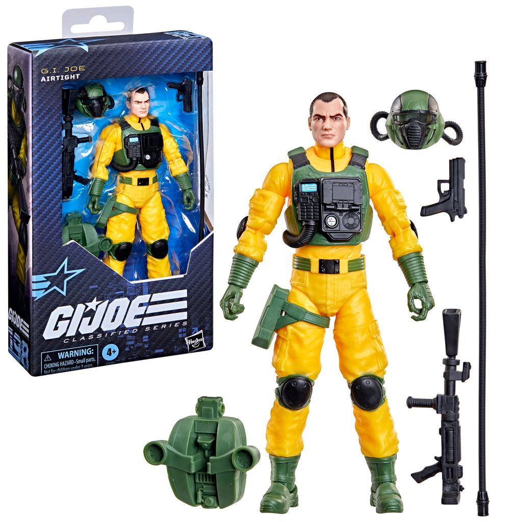 G.I. Joe Classified Series #198, Airtight, 6" Action Figure
