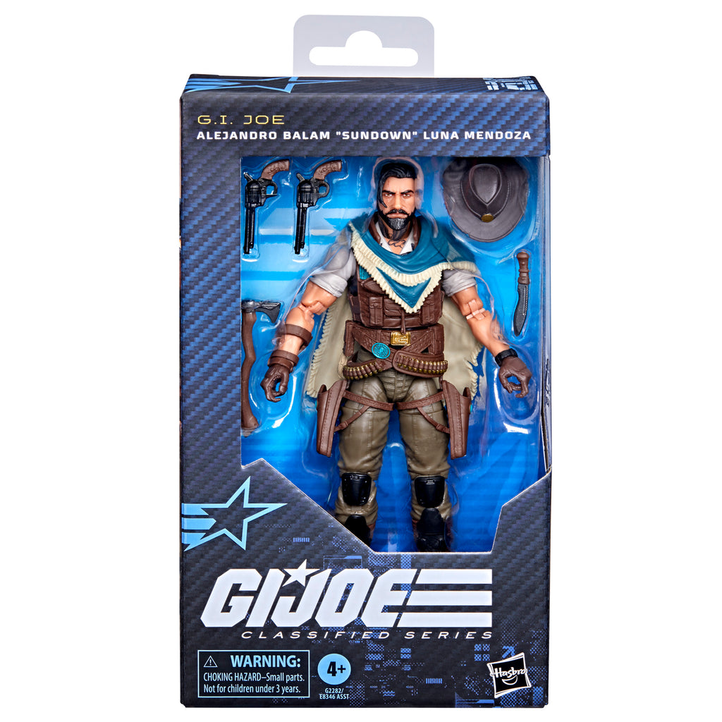 G.I. Joe Classified Series #200, Alejandro Balam "Sundown" Luna Mendoza, 6" Action Figure