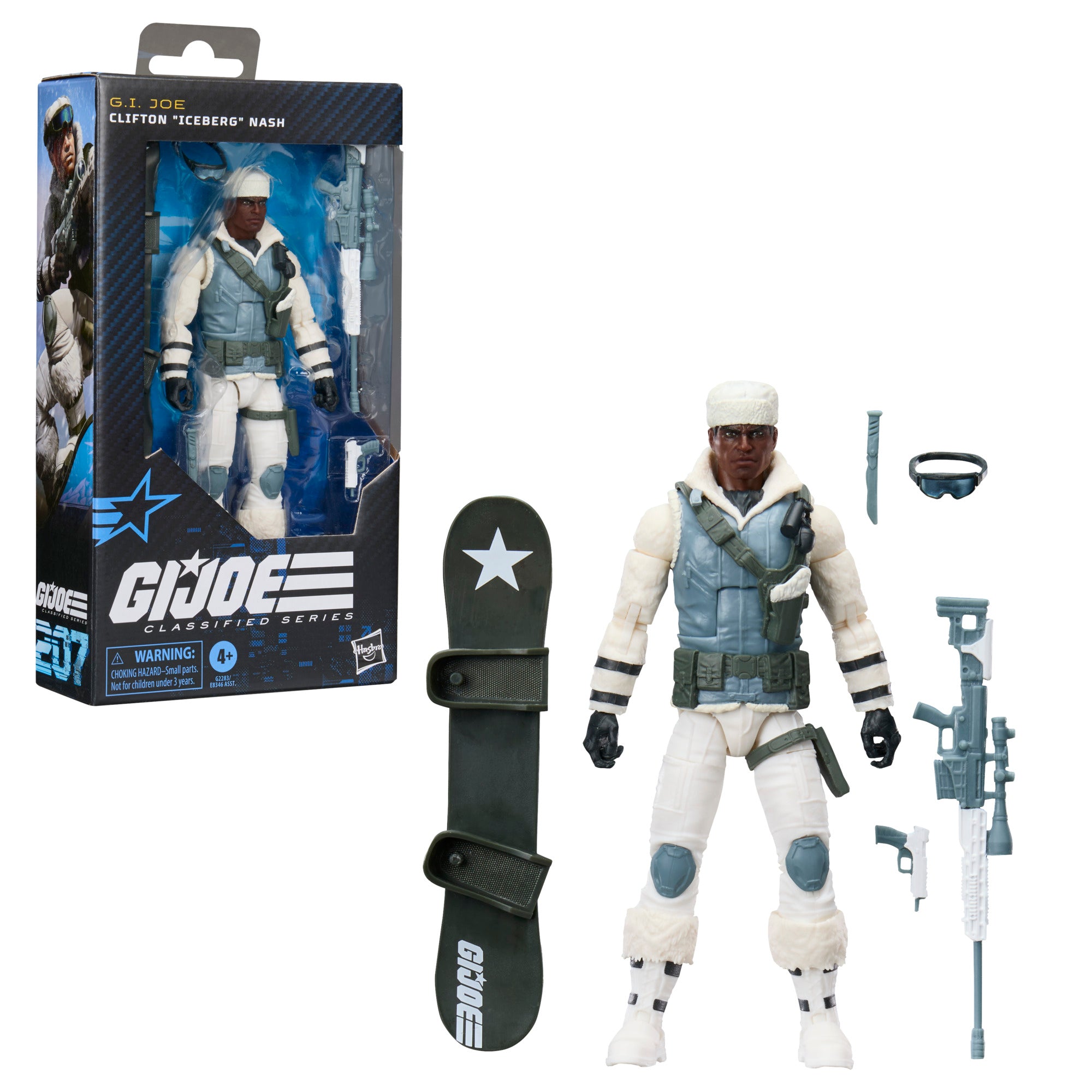 G.I. Joe Classified Series #207, Clifton "Iceberg" Nash