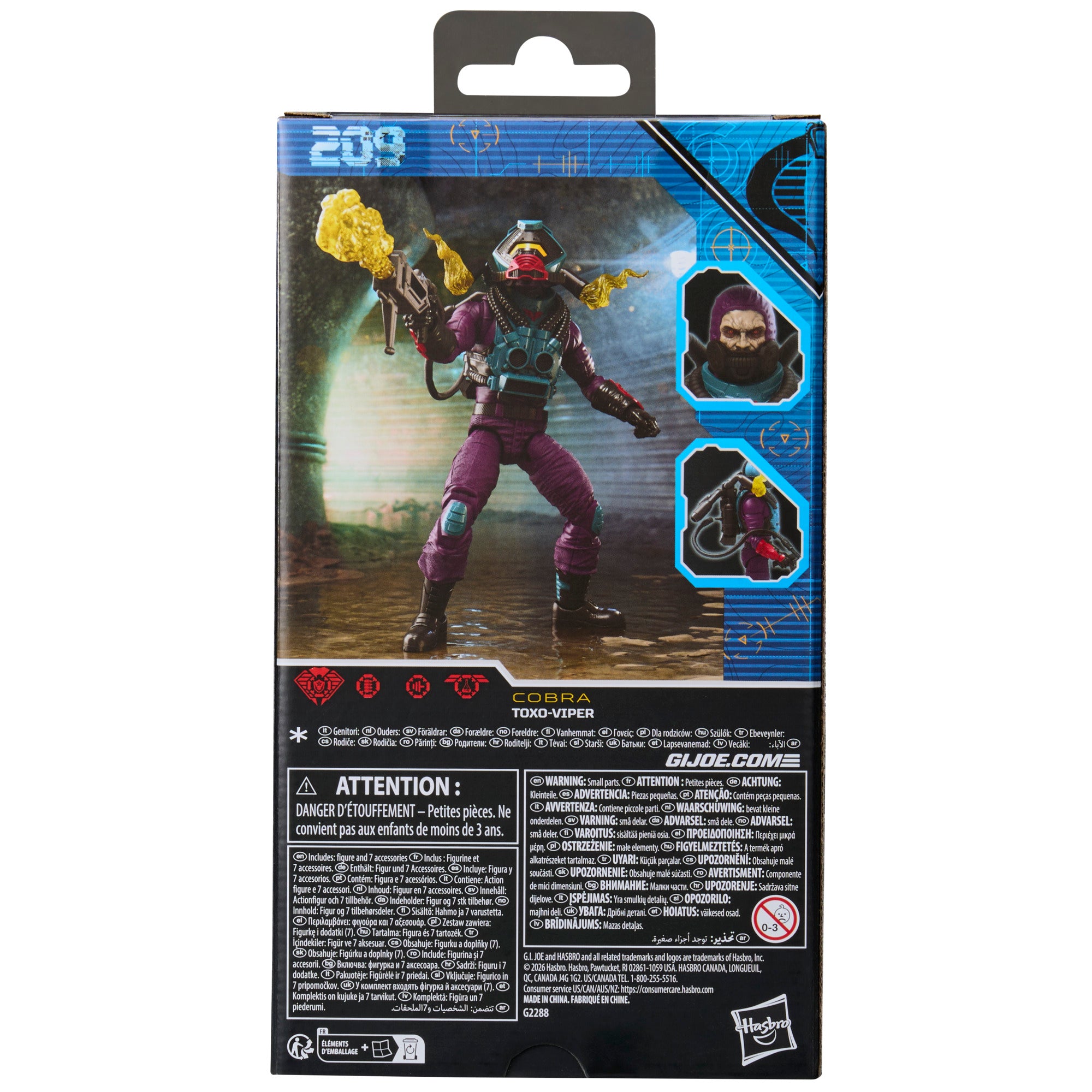 G.I. Joe Classified Series #209, Toxo-Viper