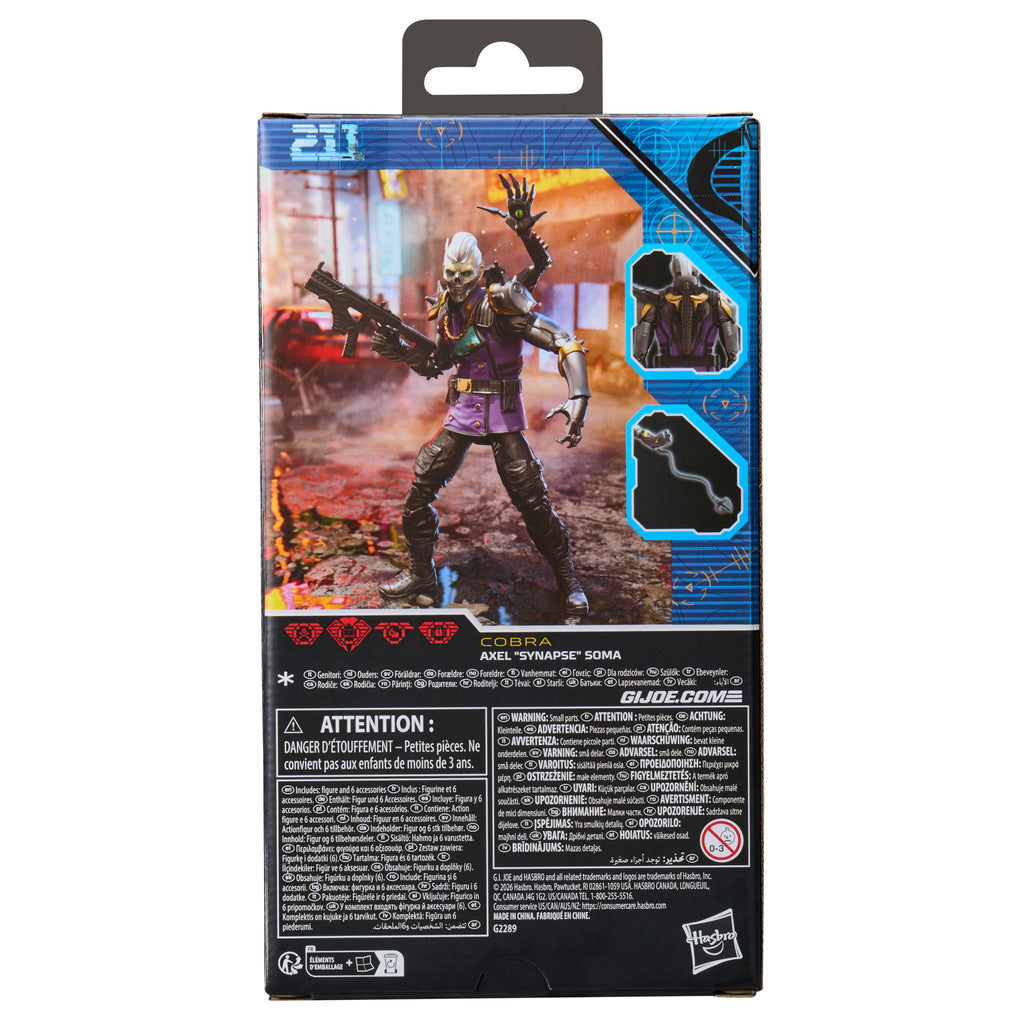 G.I. Joe Classified Series #211, Axel "Synapse" Soma