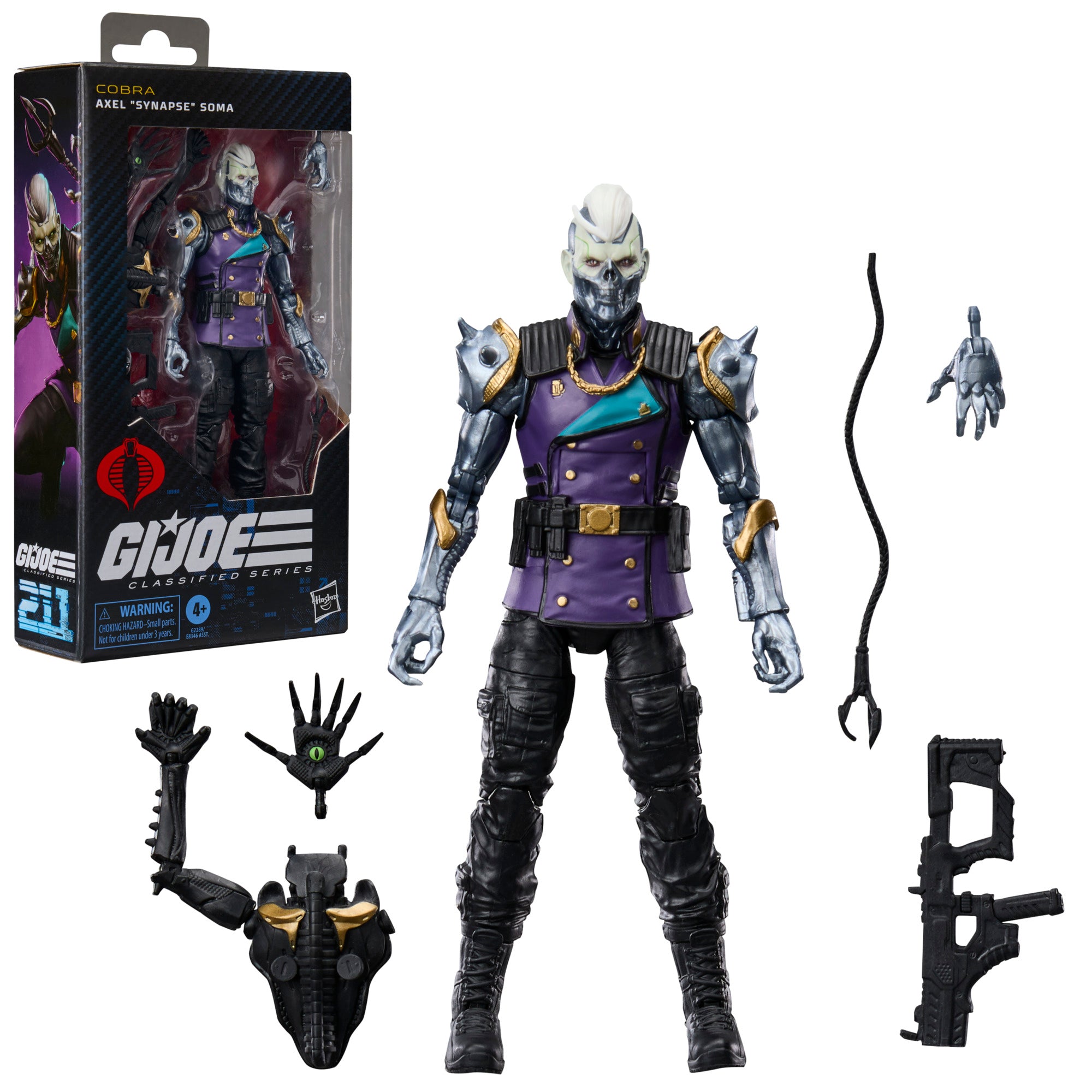 G.I. Joe Classified Series #211, Axel "Synapse" Soma