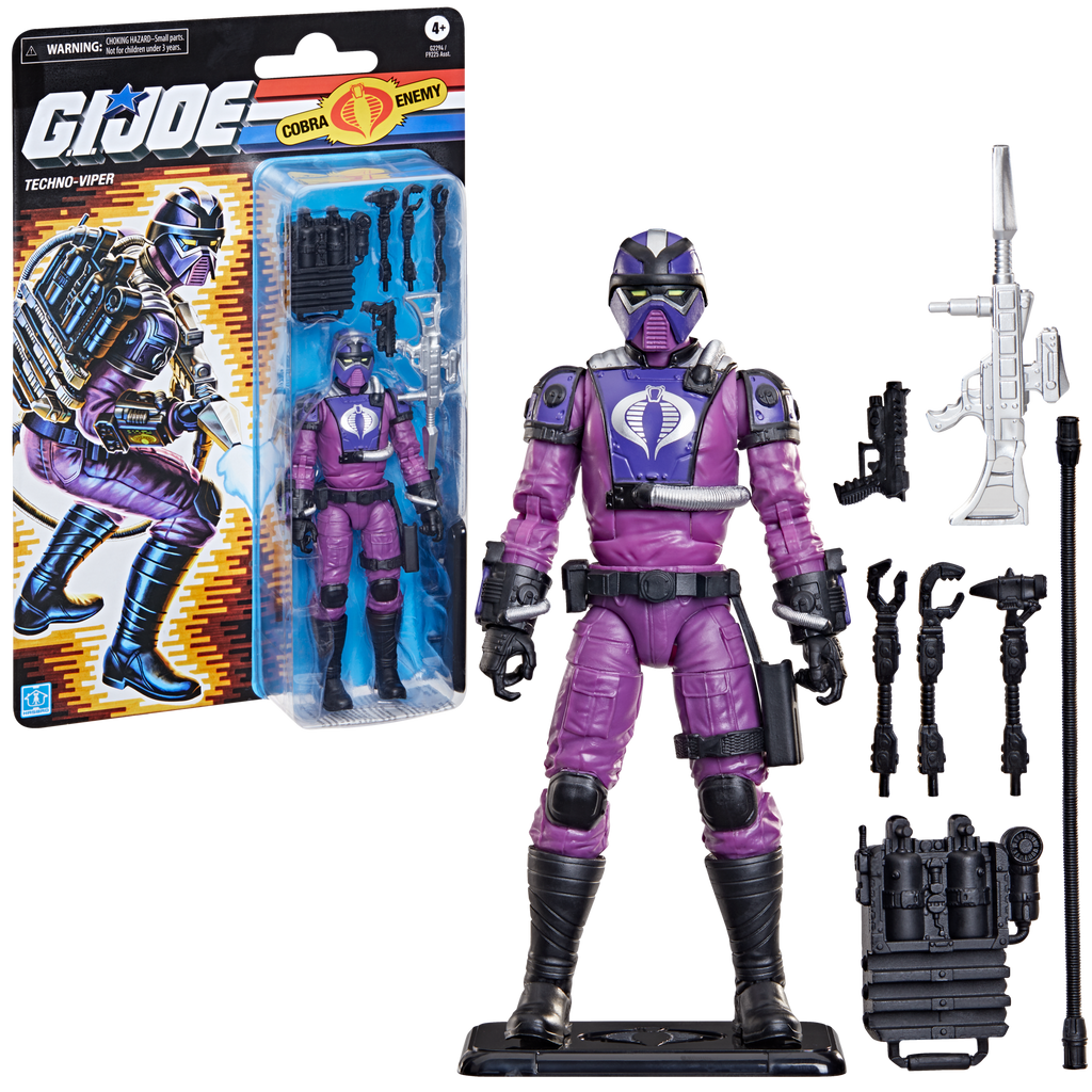 G.I. Joe Classified Series Retro Cardback Techno-Viper