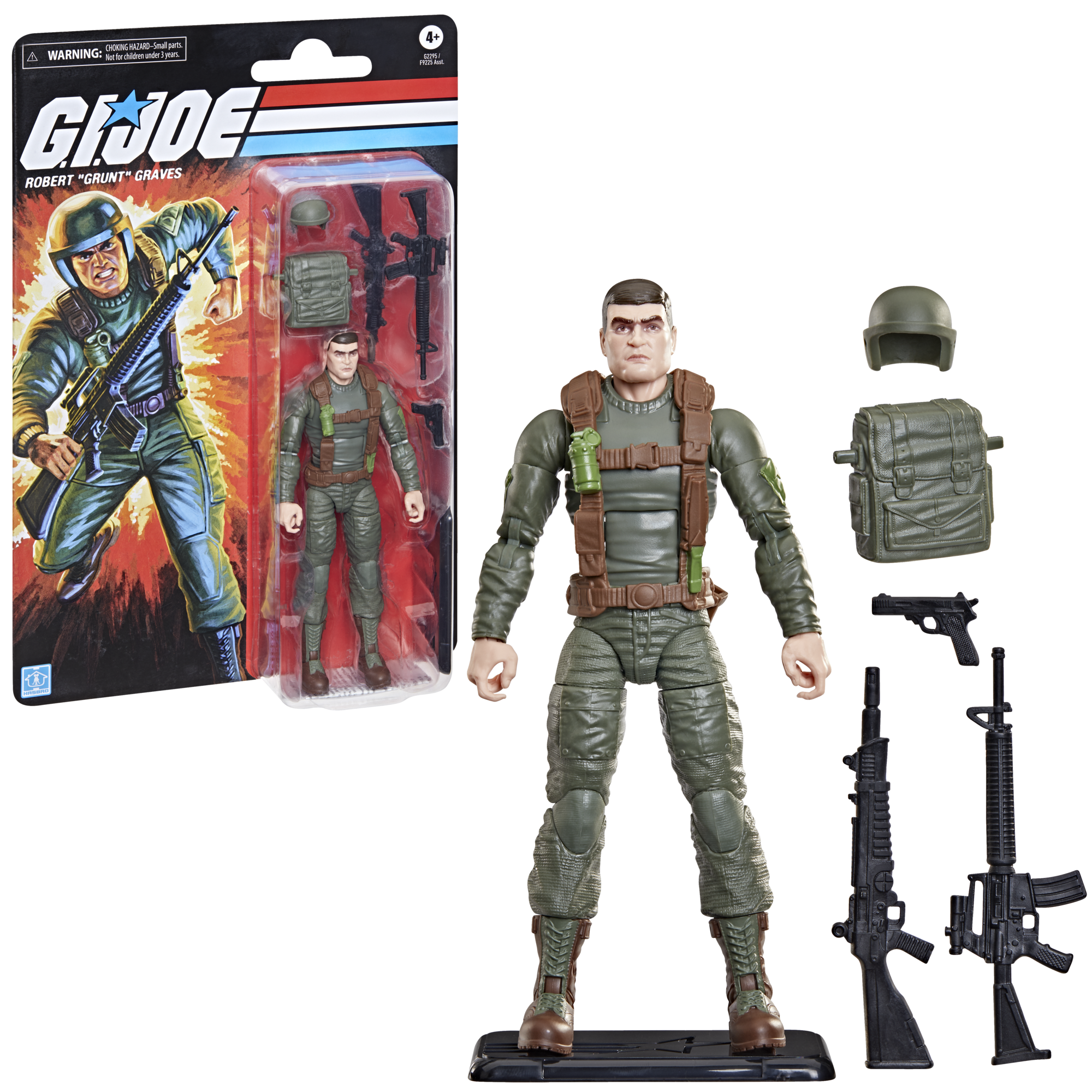 G.I. Joe Classified Series Retro Cardback Robert "Grunt" Graves