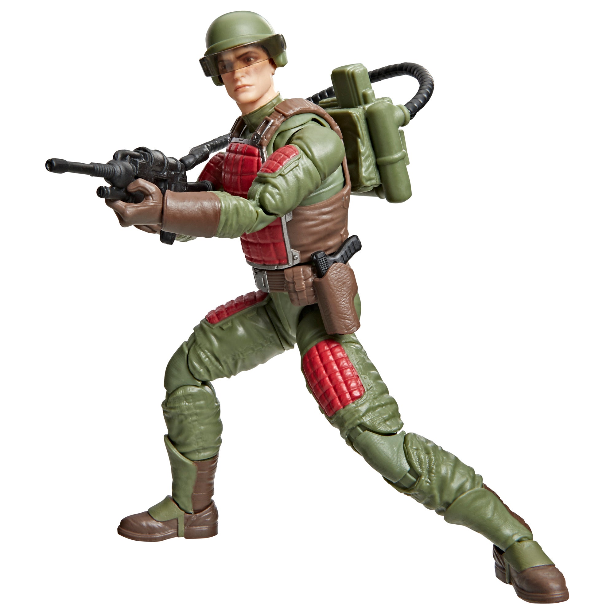 G.I. Joe Classified Series Flash Gambello detail shot