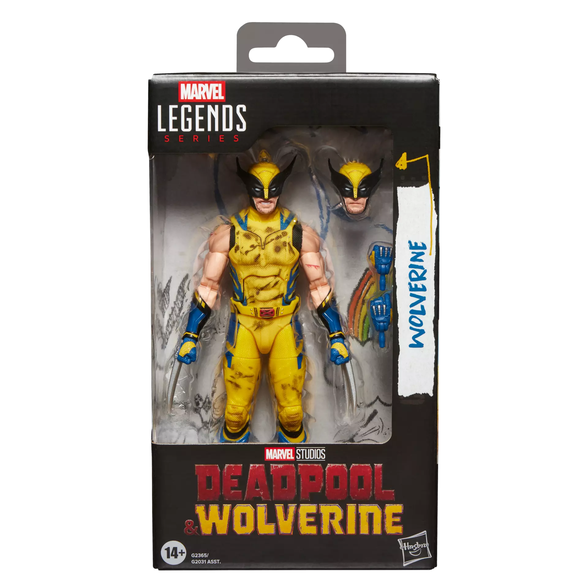 Marvel Legends Series Wolverine 6-Inch Action Figure (Avengers DP3)