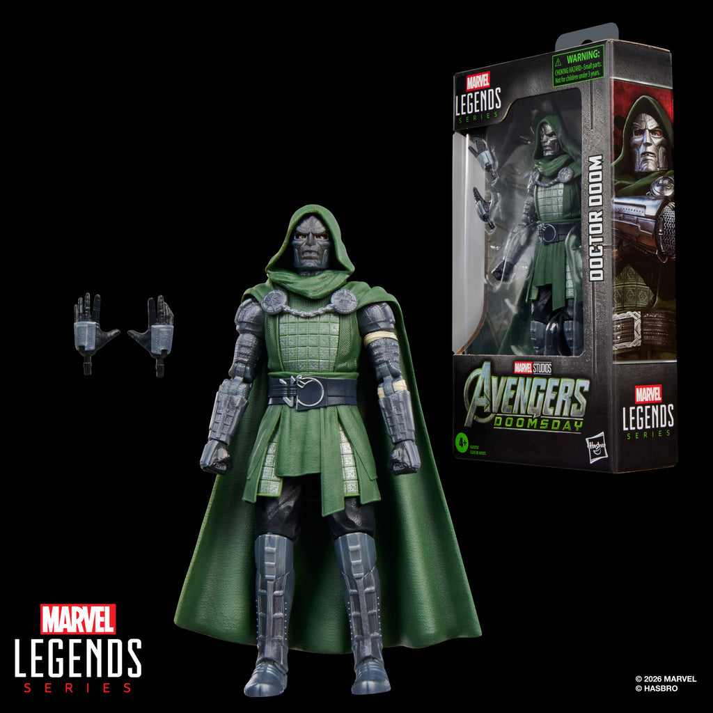 Marvel Legends Series – Avengers: Doomsday Doctor Doom | 6-Inch Action Figure with 2 Accessories | Hasbro