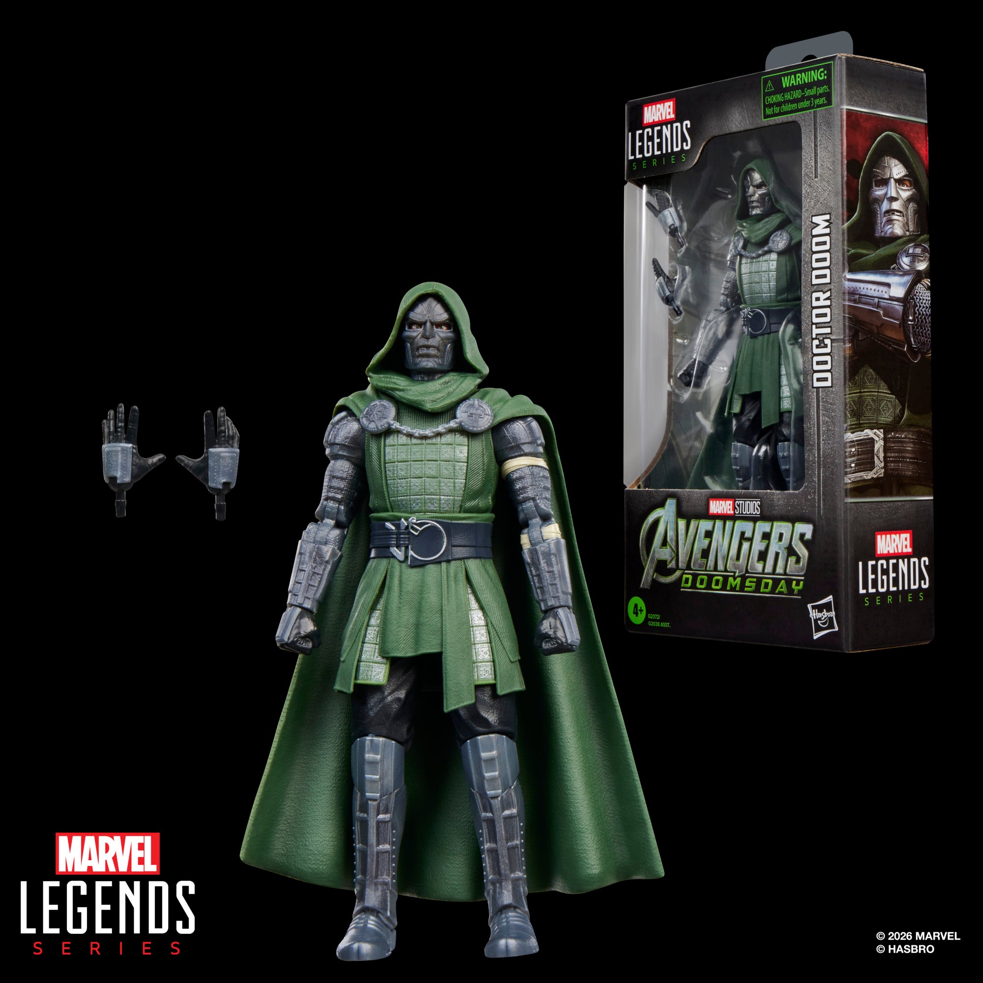 Marvel Legends Series – Avengers: Doomsday Doctor Doom | 6-Inch Action Figure with 2 Accessories | Hasbro