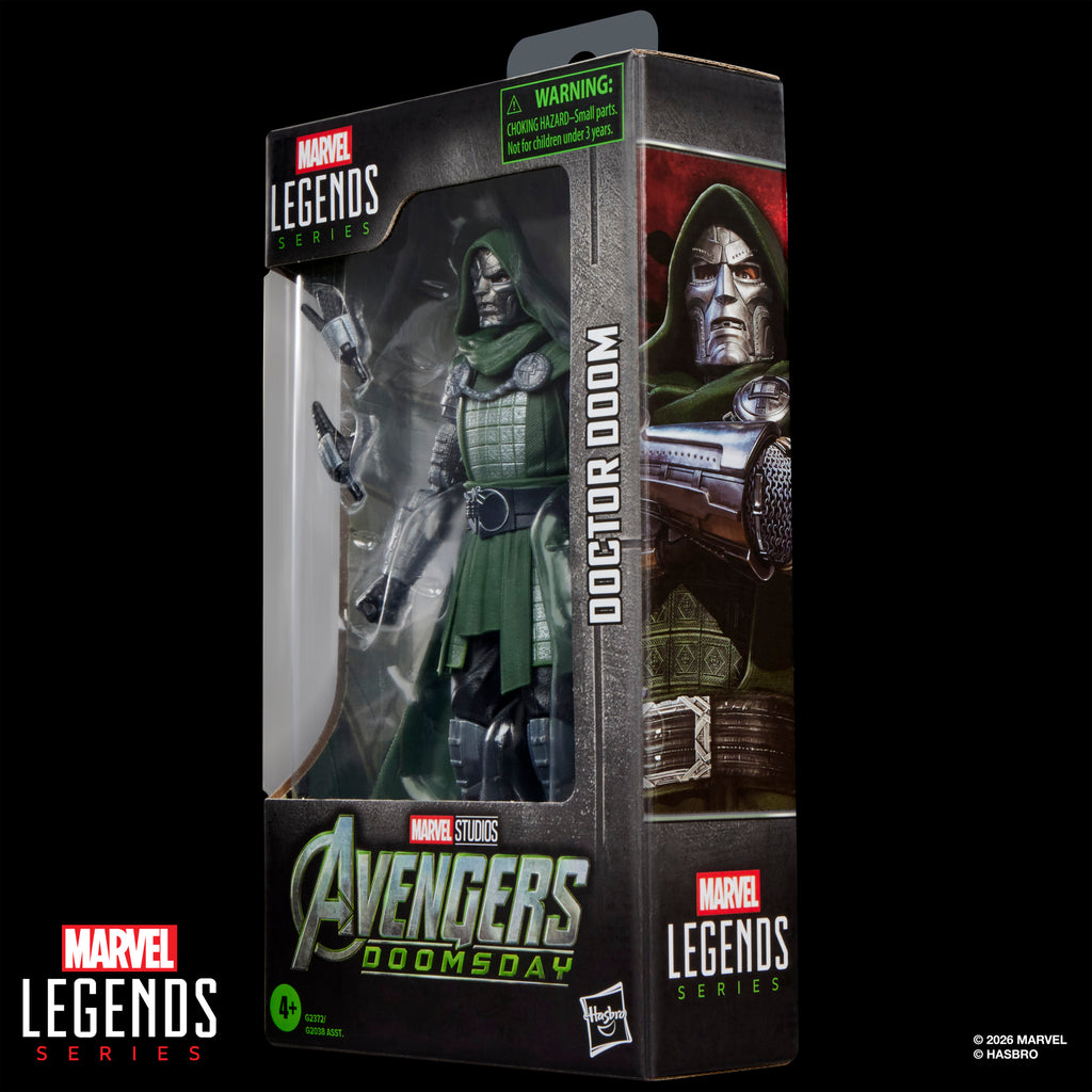 Marvel Legends Series – Avengers: Doomsday Doctor Doom | 6-Inch Action Figure with 2 Accessories | Hasbro