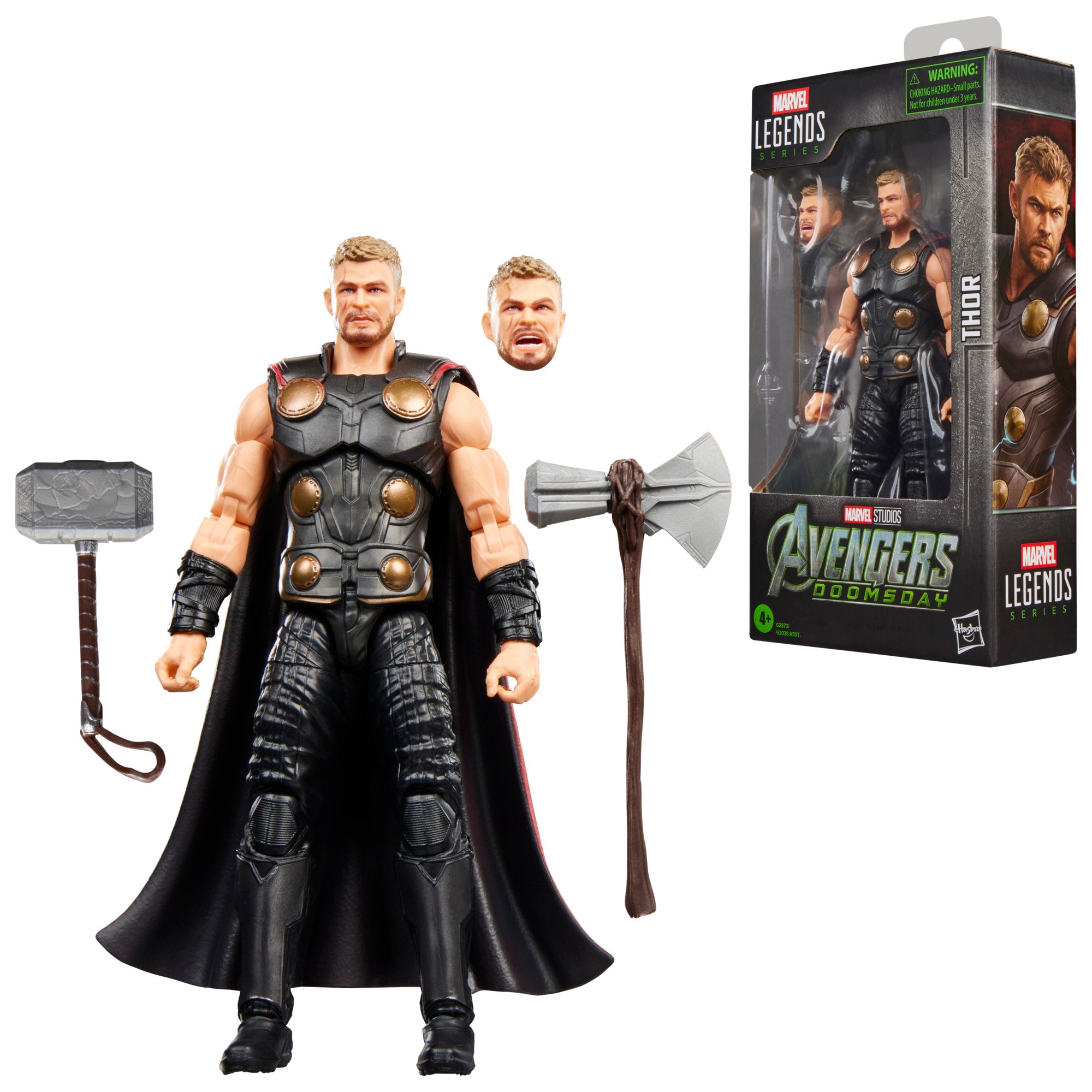 Marvel Legends Series – Avengers: Doomsday Thor | 6-Inch Action Figure with Mjolnir & Stormbreaker | Hasbro