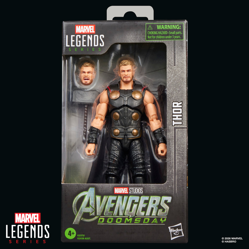 Marvel Legends Series – Avengers: Doomsday Thor | 6-Inch Action Figure with Mjolnir & Stormbreaker | Hasbro