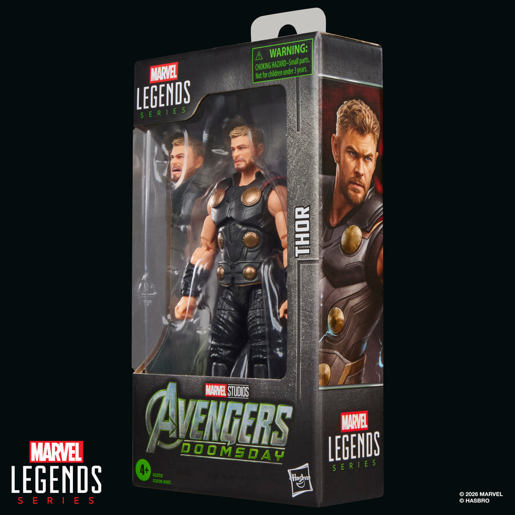 Marvel Legends Series – Avengers: Doomsday Thor | 6-Inch Action Figure with Mjolnir & Stormbreaker | Hasbro