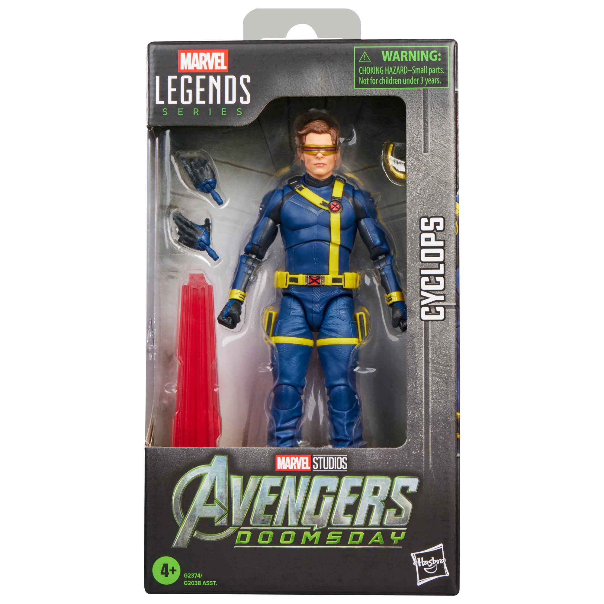 Marvel Legends Series – Avengers: Doomsday Cyclops | 6-Inch Action Figure with Optic Blast Accessories | Hasbro