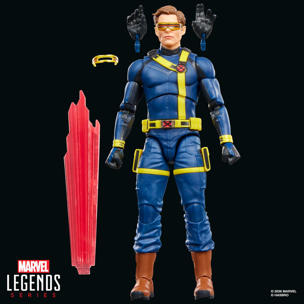 Marvel Legends Series – Avengers: Doomsday Cyclops | 6-Inch Action Figure with Optic Blast Accessories | Hasbro