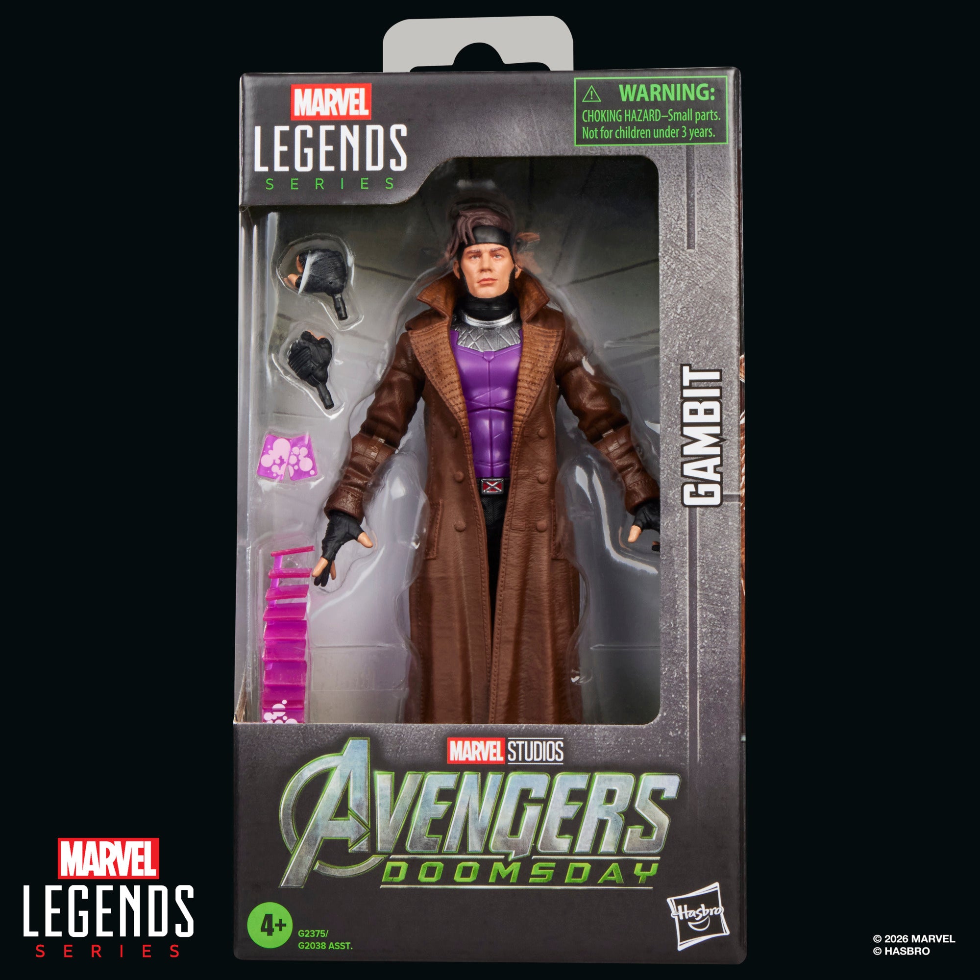Marvel Legends Series – Avengers: Doomsday Gambit | 6-Inch Action Figure with Bo Staff & Kinetic Card Effects | Hasbro
