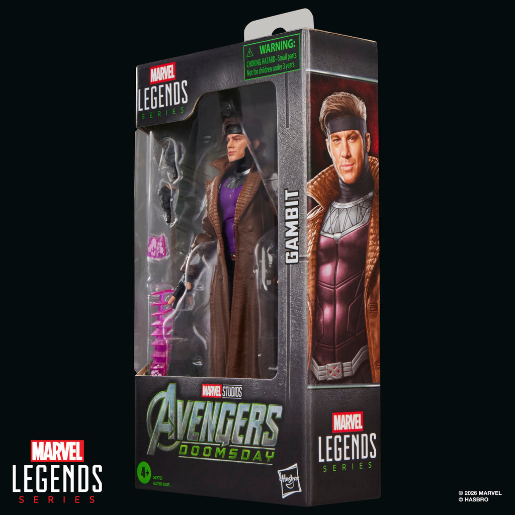 Marvel Legends Series – Avengers: Doomsday Gambit | 6-Inch Action Figure with Bo Staff & Kinetic Card Effects | Hasbro