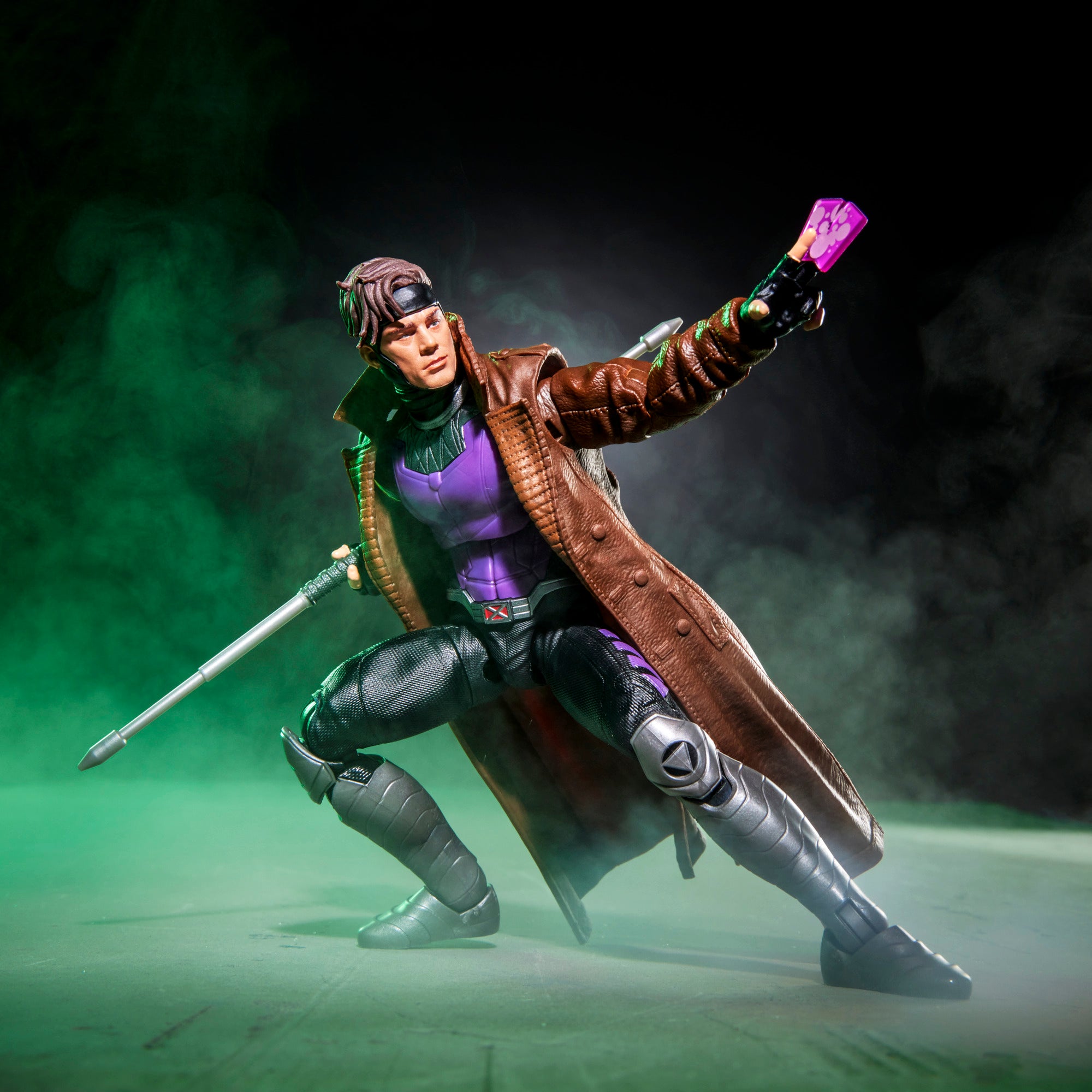 Marvel Legends Series – Avengers: Doomsday Gambit | 6-Inch Action Figure with Bo Staff & Kinetic Card Effects | Hasbro