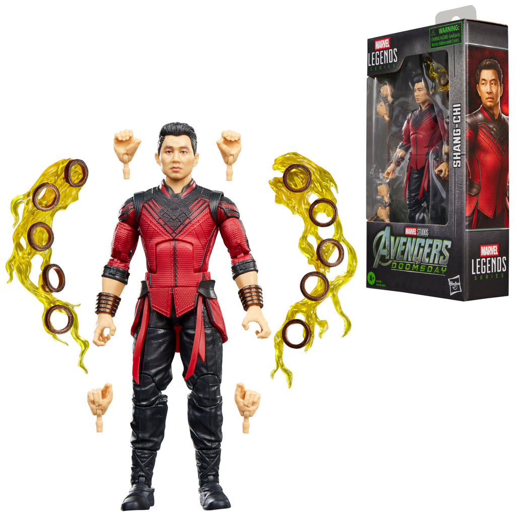 Marvel Legends Series – Avengers: Doomsday Shang-Chi | 6-Inch Action Figure with Ten Rings Power Effects | Hasbro