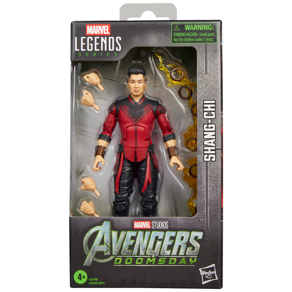 Marvel Legends Series – Avengers: Doomsday Shang-Chi | 6-Inch Action Figure with Ten Rings Power Effects | Hasbro