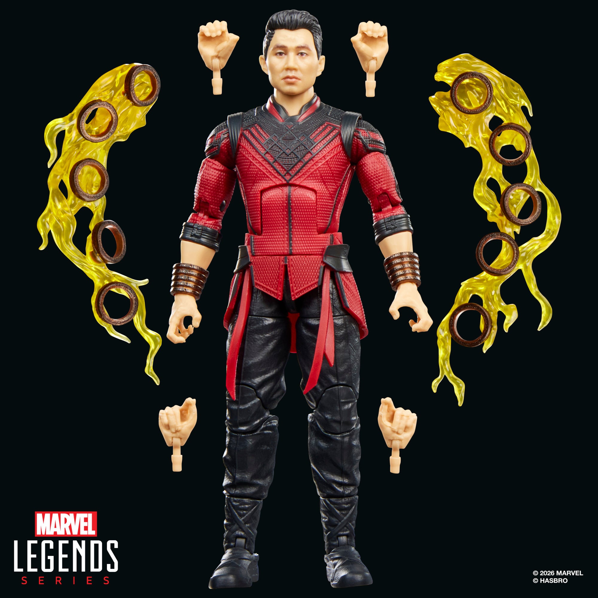 Marvel Legends Series – Avengers: Doomsday Shang-Chi | 6-Inch Action Figure with Ten Rings Power Effects | Hasbro