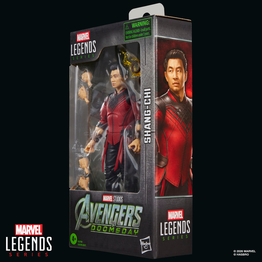 Marvel Legends Series – Avengers: Doomsday Shang-Chi | 6-Inch Action Figure with Ten Rings Power Effects | Hasbro