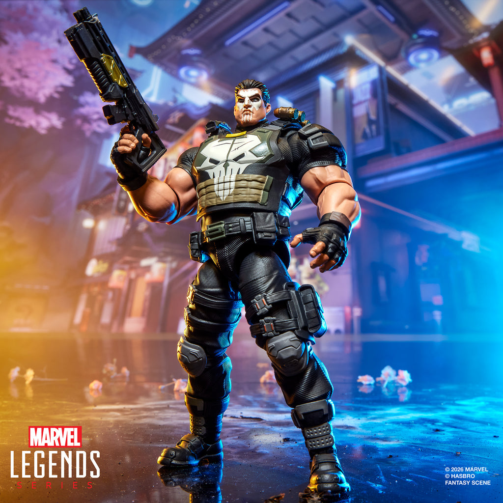 Marvel Legends Series Marvel Rivals The Punisher Action Figure