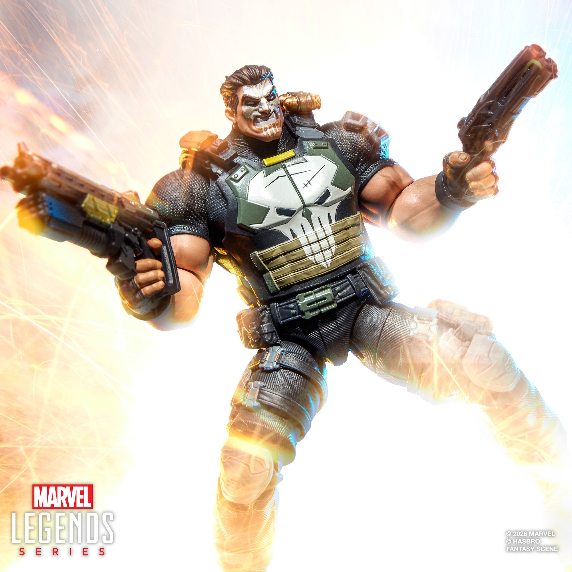 Marvel Legends Series Marvel Rivals The Punisher Action Figure