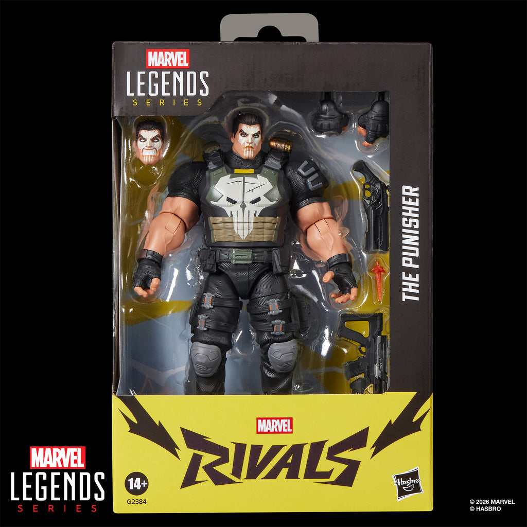 Marvel Legends Series Marvel Rivals The Punisher Action Figure