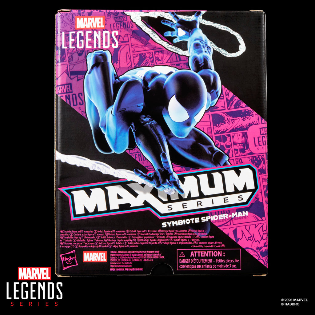 Marvel Legends Maximum Series Symbiote Spider-Man | Deluxe 6-Inch Action Figure