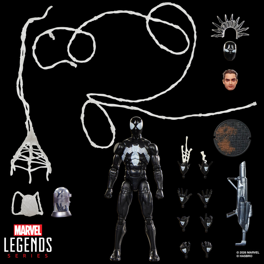 Marvel Legends Maximum Series Symbiote Spider-Man | Deluxe 6-Inch Action Figure