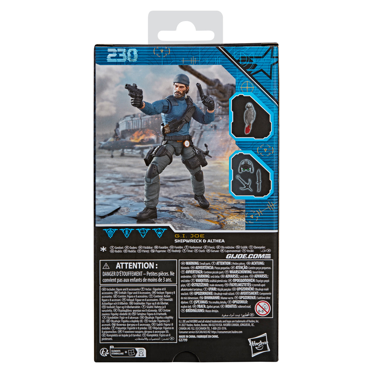 G.I. Joe Classified Series #230 Shipwreck & Althea (Pre-Order)