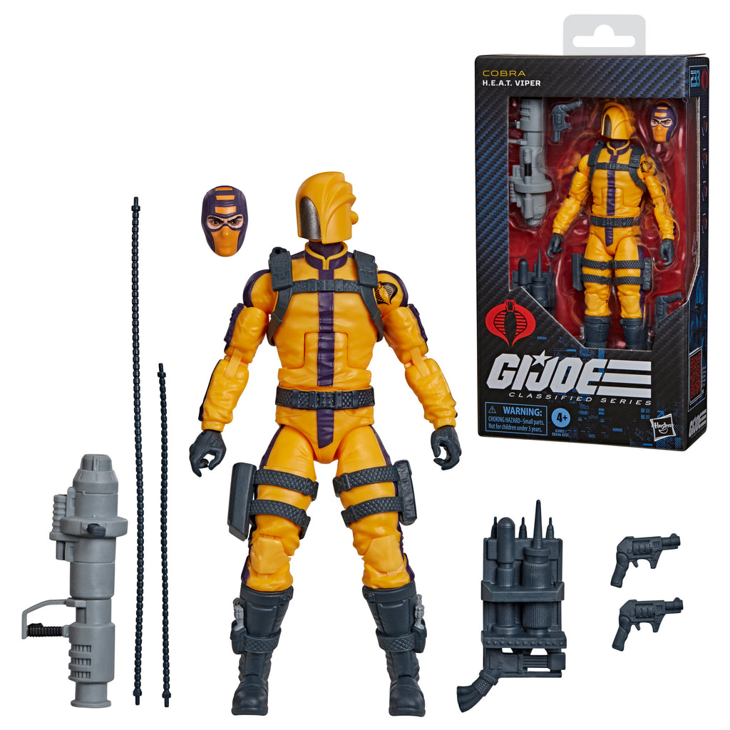 G.I. Joe Classified Series #233 H.E.A.T. Viper (Pre-Order)