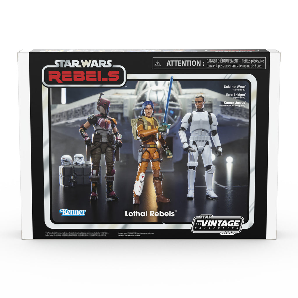 Star Wars The Vintage Collection Lothal Rebels 3-Pack (Pre-Order)