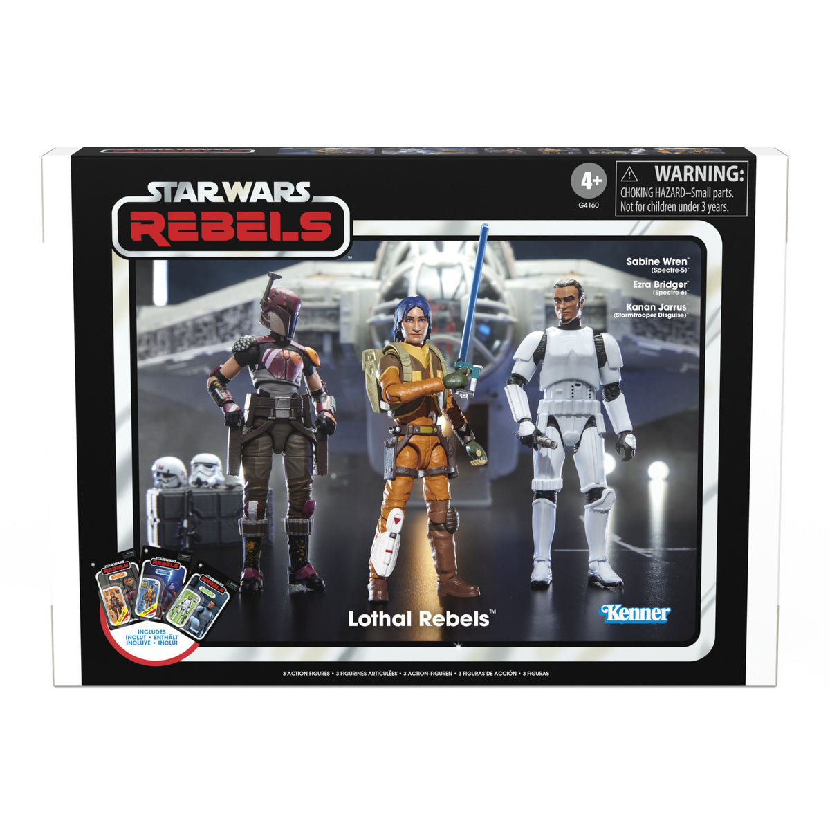 Star Wars The Vintage Collection Lothal Rebels 3-Pack (Pre-Order)