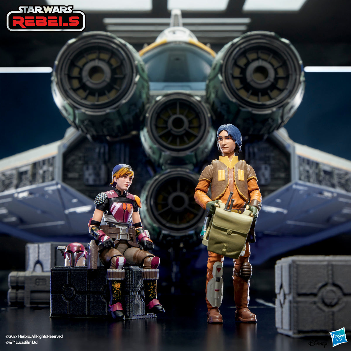 Star Wars The Vintage Collection Lothal Rebels 3-Pack (Pre-Order)