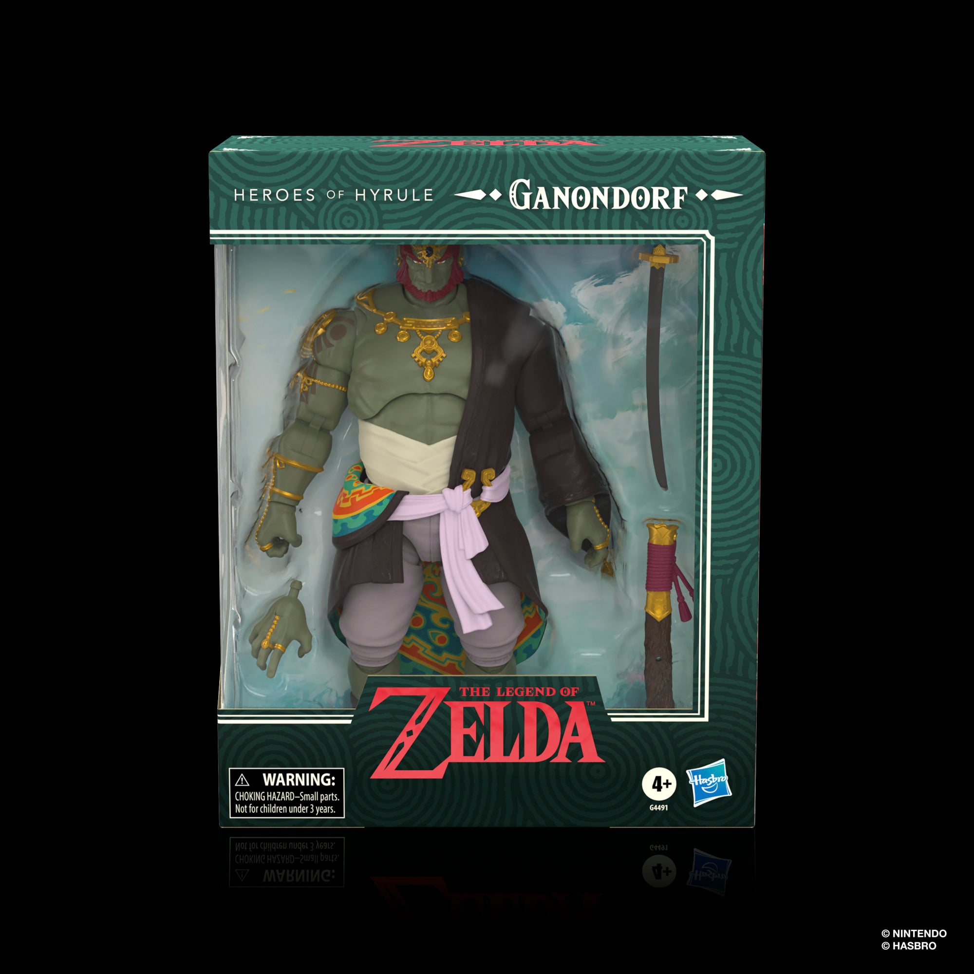 The Legend of Zelda Heroes of Hyrule Ganondorf – Package front